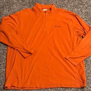 Orange Columbia pull over